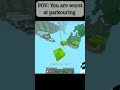 POV: You are worst at parkouring | Aispro01