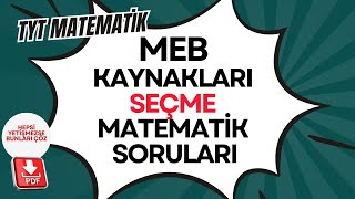 Meb Seçme Matematik Soruları - Hepsi Yetişmez Diyenler Güzel Soruları Seçtim 