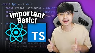 เรื่องพื้นฐานที่ควรรู้ในการเขียน TypeScript ใน ReactJS 👨‍💻💯