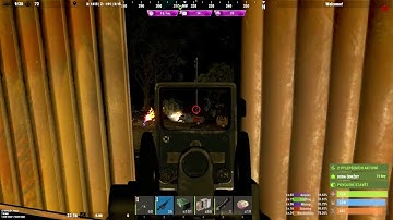 Rust - PvE - Hard Convoy duo with OG Convoy destroyer MiniBig88