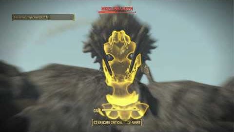 Taking down mirelurk queen with overseers guardian