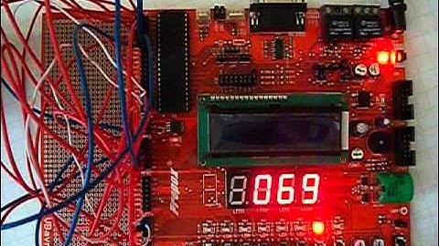 Time of reaction using atMega16