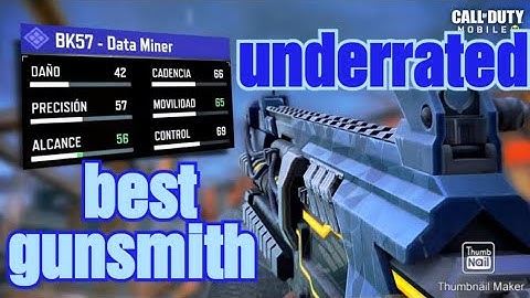 best BK57 gunsmith loadout/class setup | fast ADS + No RECOIL | in codm
