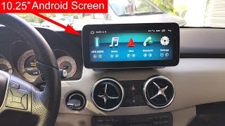 : Road Top 10.25" Android Screen Installation for Mercedes GLK