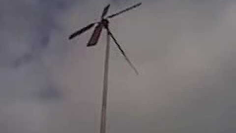 Homemade ceiling fan wind generator 4