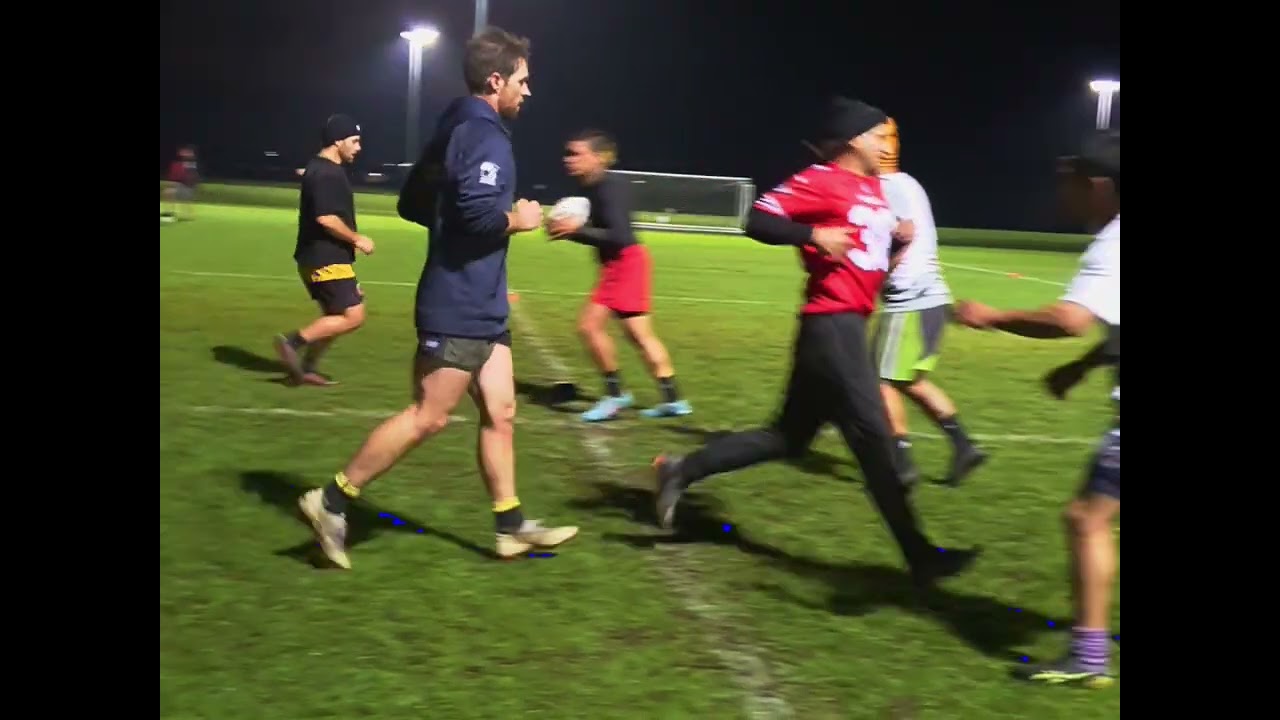 Papamoa Bulldogs Senior Men's training leading up to Turangi Dambusters