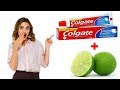 If you mix lemon and Colgate|you will thank me 100 times