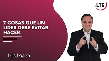 ¿Qué líder debe evitar?