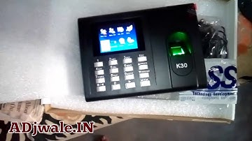 How to Configure an IP Address on an in Biometric eSSL Identix k30