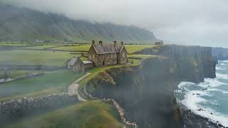 Alone in the World: A Stormy Day on the Irish Coast | Cinematic Relaxation