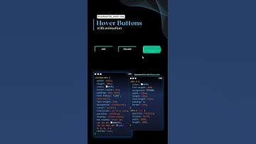 Animated Hover Buttons Pure CSS...! | #codewith_muhilan #css #coding
