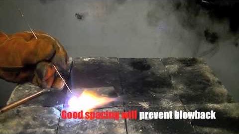 Oxyfuel Lap Weld with Filler Rod