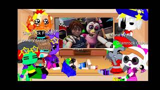 Security Breach React To Tiktok Part 3 Fnaf Security Breach Gacha Club