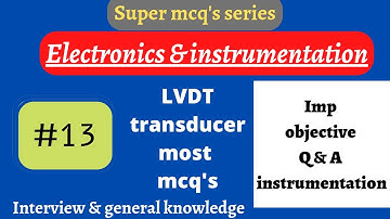 Hall effect transducer most mcq