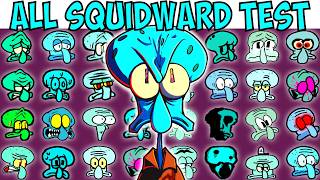 All Squidward Characters Fnf Character Test Gameplay Vs Playground
