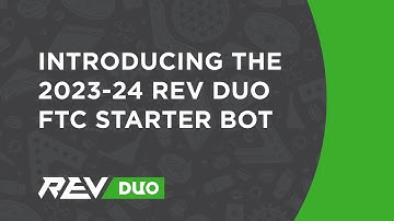 Introducing the 2023-24 REV DUO FTC Starter Bot