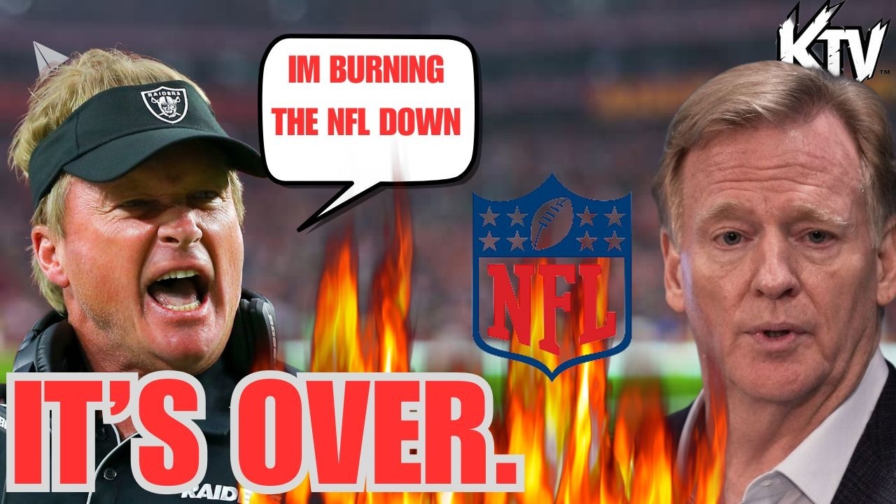 NFL Roger Goodell in HUGE TROUBLE Jon Gruden WINNING LAWSUIT heading to OPEN COURT NFL EXPOSED