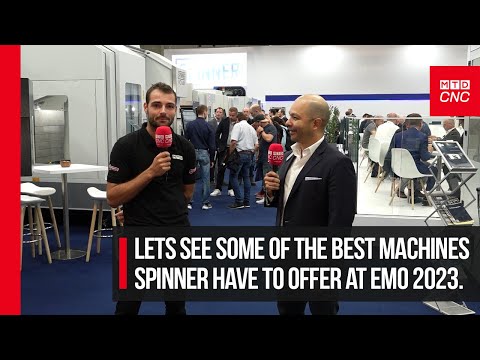 Discover Spinner's Versatile CNC Solutions: Enhancing Productivity at EMO 2023