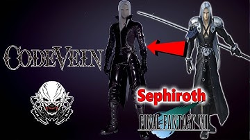 Code Vein Character Creation Final Fantasy VII (Sephiroth)