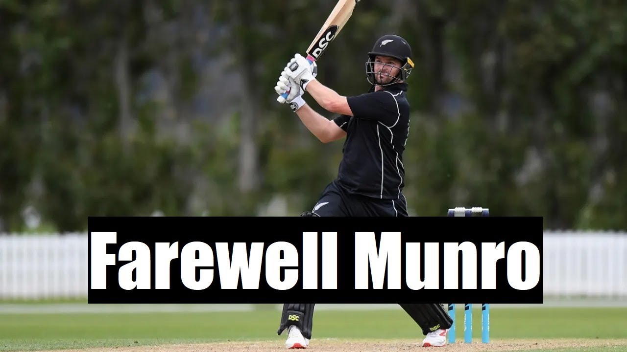 Colin Munro Bids Farewell to International Cricket: Retires at 37