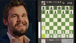 Magnus Carlsen TROLL his Opponent with this opening ‼️😂