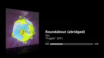 Yes - Roundabout (abridged) / "Fragile" 1971
