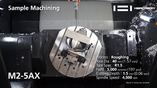 M2-5AX | 5 Axis CNC Milling Machine | Machining Center | Machine Working