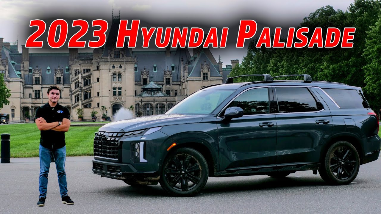 One Of The Best 3-Row Crossovers Just Got Better 2023 Hyundai Palisade First Drive