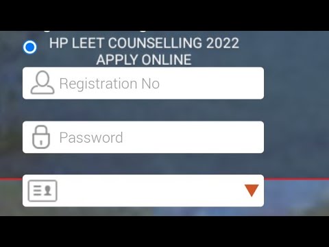 hp leet counselling form fill || hp leet counselling apply online || hp leet counselling 2022