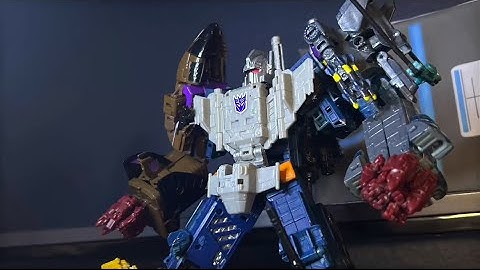 Transformers stop motion | Combiner Wars Bruticus