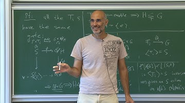 Uri Bader - 4/4 Algebraic Representations of Ergodic Actions