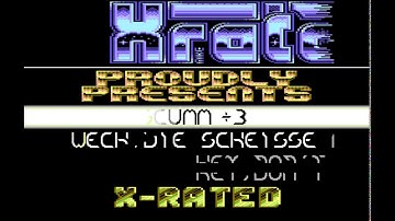X-Rated Intro - Commodore 64 - C64 - Scumm - Cracktro (PAL)