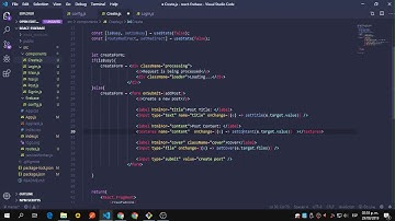 React / Hooks / Firebase / Auth #5 (The Create Component)