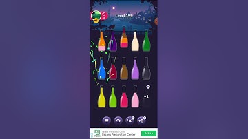 How to complete 159 to 160 Level love water color sort puzzle game 2023