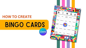 How to create BINGO CARDS in Canva! *MUST WATCH*