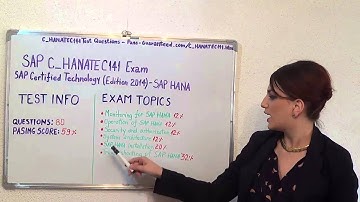 C_HANATEC141 Test Questions Exam PDF Answers