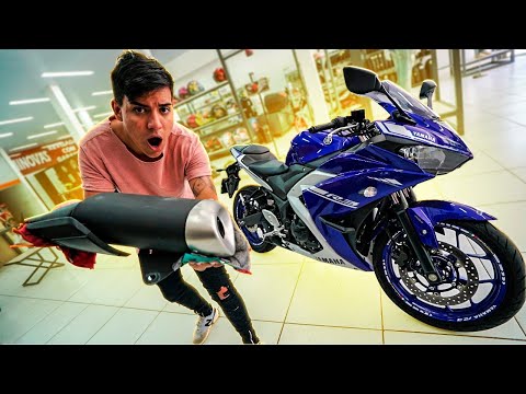 DEIXEI MINHA MOTO NOVA SÓ O CANO!! *MEUS AMIGOS NÃO ACREDITARAM*