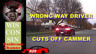 WRONG WAY DRIVER CUTS OFF CAMMER!!! / WDC #29