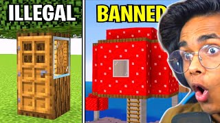 Illegal Houses In Minecraft! (MUST TRY) screenshot 4