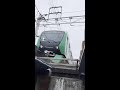 【近すぎ】すぐ頭上を電車が走る鉄橋 #Shorts