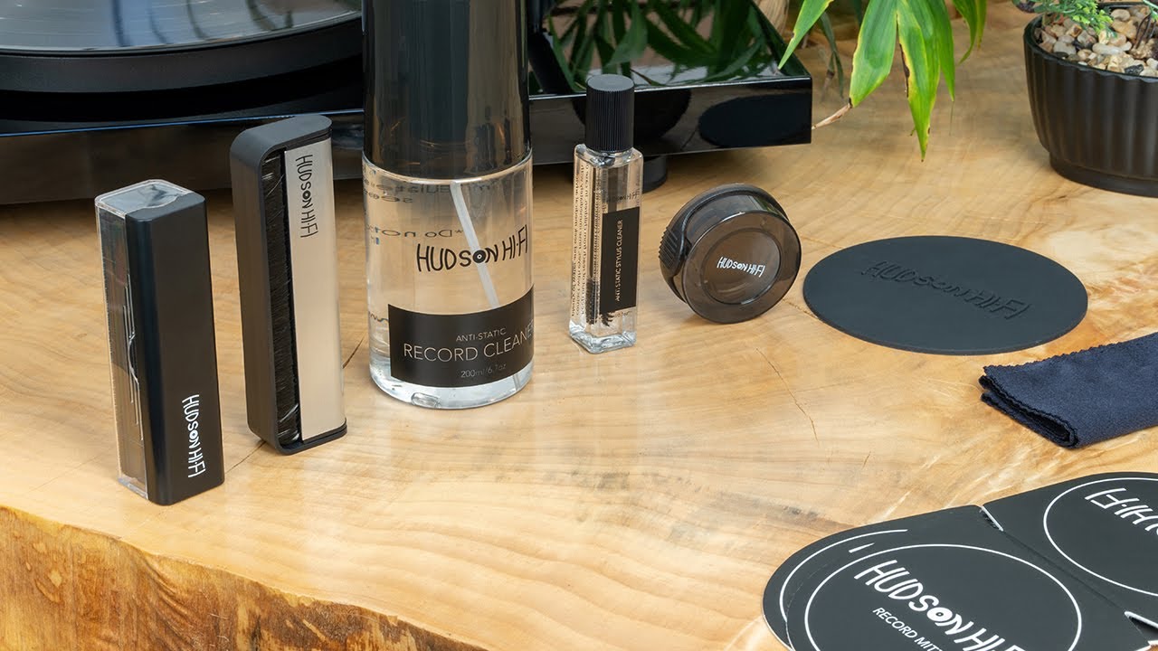 The Ultimate Cleaning Kit for Vinyl Records by Hudson Hi-Fi
