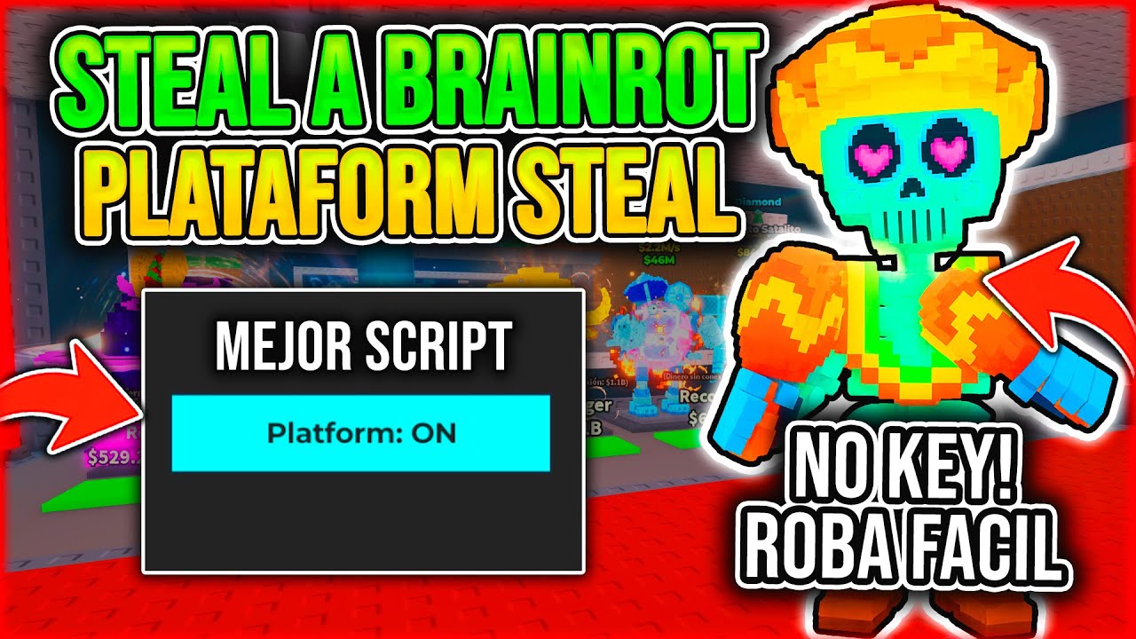NUEVO SCRIPT PARA STEAL A BRAINROT 🔥 ROBA BRAINROTS FACIL INSTANT STEAL
