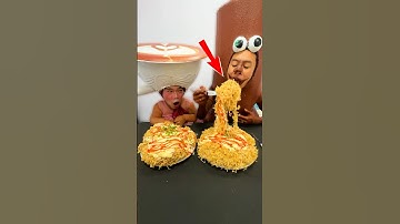 ToRung comedy: eat noodles 🤤