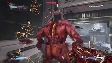 DOOM multiplayer capture the flag gameplay
