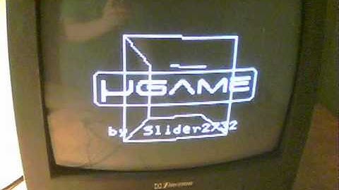 Arduino retro TV games system