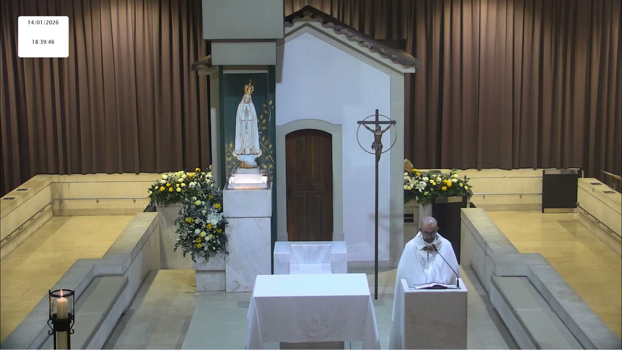 Terço a Nossa Senhora de Fátima desde a Capelinha das Aparições 14.01.2026