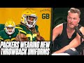 Packers Wearing 1950's Inspired Throwback Uniforms | Pat McAfee Reacts