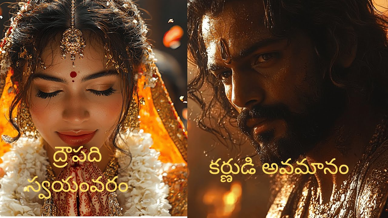 ద్రౌపది స్వయంవరం — కర్ణుడు అవమానం episode 8 Draupadi Swayamvaram – Karna Humiliation Mahabharatam