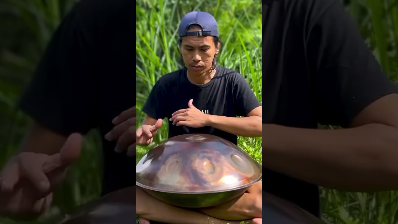 Our favourite way of letting go. ππ§ββοΈπ«Άπ»#handpan #instrument #handdrum #peaceful #klankschalen