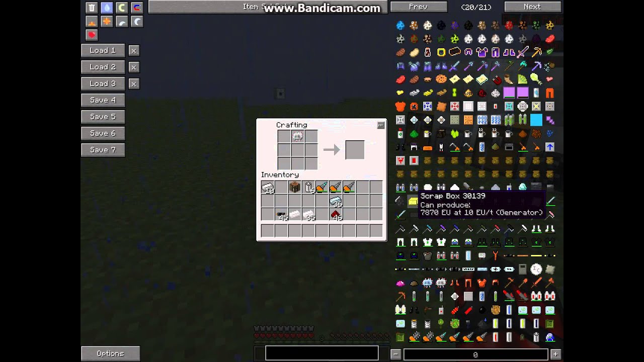 как включитьвнешнее питание в улучшенном лаппаке в майнкрафте #18